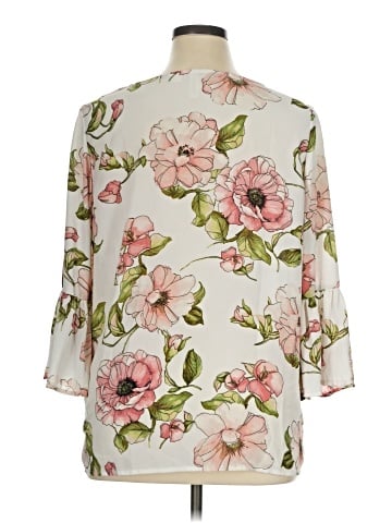 Tacera 3/4 Sleeve Blouse (view 2)