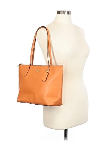 Coach Leather Tote (view 2)