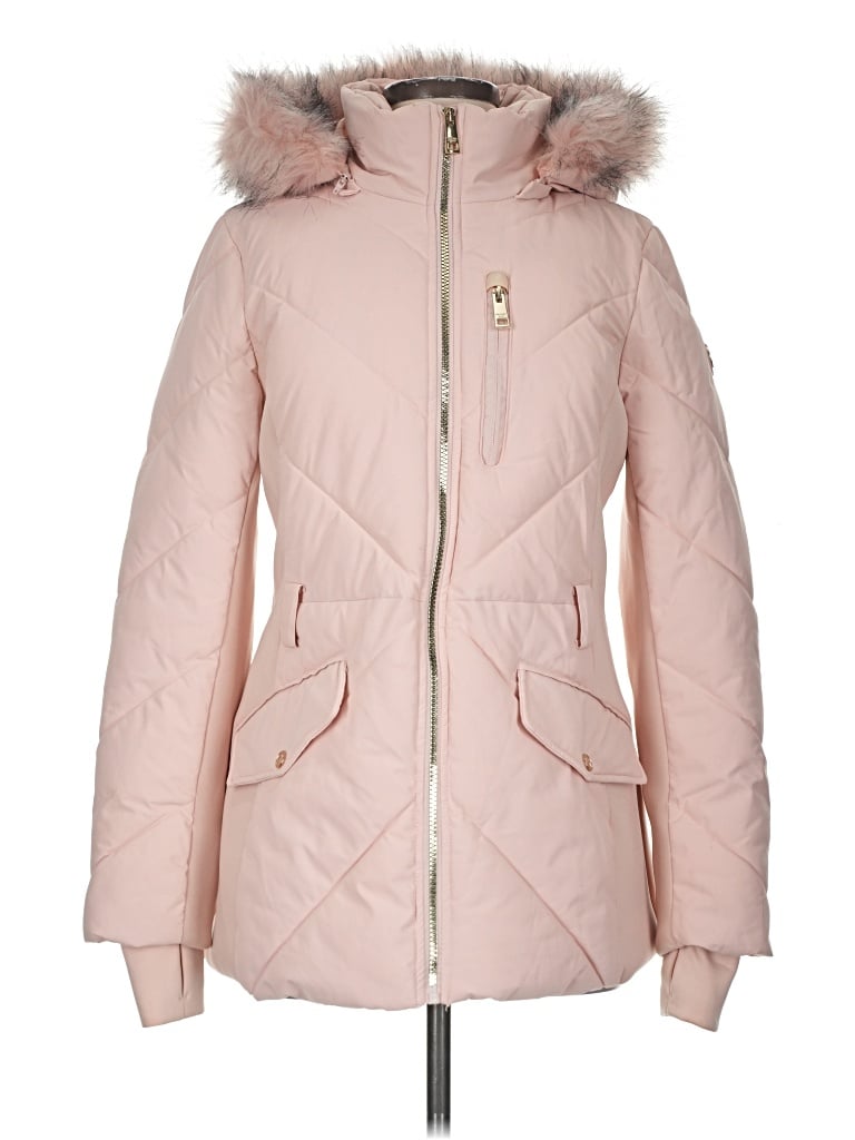 Pre-owned Michael Michael Kors Snow Jacket In Pink