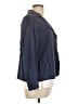 Chico's 100% Lyocell Blue Jacket Size L - photo 4