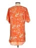 Cynthia Steffe 100% Polyester Orange Short Sleeve Blouse Size S - photo 2