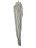 Jag Stripes Silver Linen Pants Size 4 - photo 5