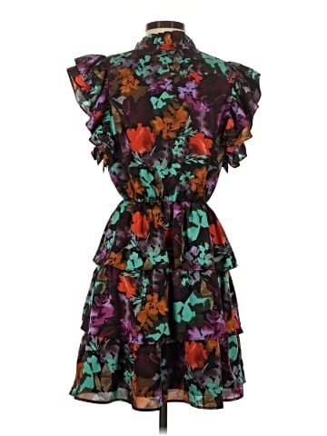 Lavender Brown Cocktail Dress (view 2)