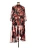 Torrid Print Red Cocktail Dress Size 3X Plus (3) - photo 1