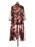 Torrid Print Red Cocktail Dress Size 3X Plus (3) - photo 2