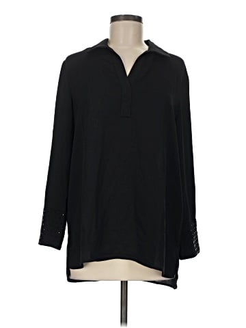 Anne Klein Long Sleeve Blouse (view 1)