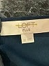 Ann Taylor LOFT 100% Polyester Solid Blue Casual Dress Size 26 - photo 7