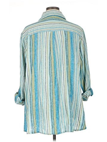 D&Co. 3/4 Sleeve Button-Down Shirt (view 2)