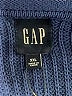 Gap 100% Cotton Solid Blue Pullover Sweater Size XXL - photo 7