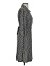 Laundry by Shelli Segal 100% Polyester Houndstooth Gray Casual Dress Size S - photo 4