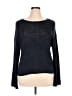 Edikted Metallic Blue Pullover Sweater Size XL - photo 1