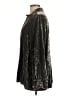 J.Jill Metallic Black Long Sleeve Blouse Size L - photo 5