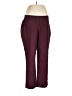 Susan Graver Solid Burgundy Active Pants Size L (petite) - photo 1