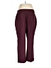 Susan Graver Solid Burgundy Active Pants Size L (petite) - photo 2