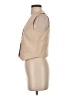 MNG Tan Sleeveless Button-Down Shirt Size XS - photo 5