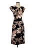 ETRO Floral Brown Cocktail Dress Size EU (IT) 40 / US 4 - photo 1