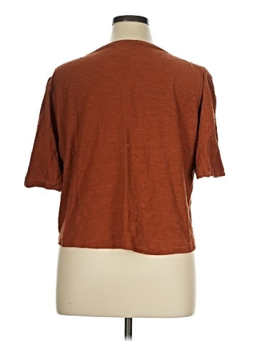 Bobeau Short Sleeve Blouse (view 2)