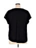 Knapp Studio Black Short Sleeve Top Size 1X - photo 2