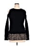 ALLSAINTS 100% Polyester Black Pullover Sweater Size 1X - photo 1
