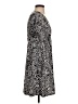 Faded Glory Paisley Black Casual Dress Size S - photo 4