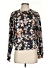 Re:named Floral Black Pullover Sweater Size S - photo 1