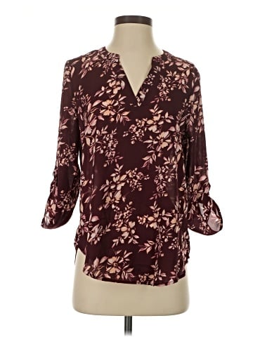 Maurices 3/4 Sleeve Blouse (view 1)