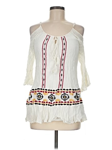 Exist 3/4 Sleeve Blouse (view 1)