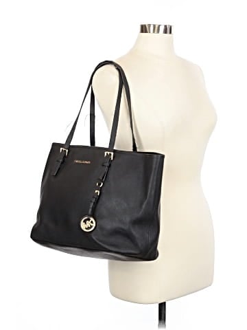 MICHAEL Michael Kors Leather Tote (view 2)
