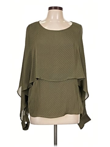 Q&A 3/4 Sleeve Blouse (view 1)