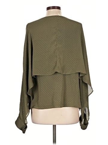 Q&A 3/4 Sleeve Blouse (view 2)