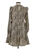 LoveRiche 100% Polyester Animal Print Brown Casual Dress Size S - photo 2