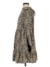 LoveRiche 100% Polyester Animal Print Brown Casual Dress Size S - photo 5