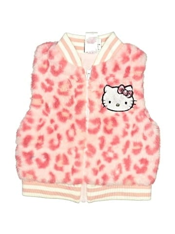 Hello Kitty Faux Fur Vest (view 1)