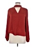 1.State 100% Polyester Red Long Sleeve Turtleneck Size M - photo 1