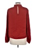 1.State 100% Polyester Red Long Sleeve Turtleneck Size M - photo 2