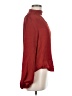 1.State 100% Polyester Red Long Sleeve Turtleneck Size M - photo 4