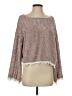 John & Jenn 100% Cotton Tweed Gray Pullover Sweater Size XS - photo 1
