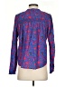 Sugarlips 100% Cotton Blue Long Sleeve Blouse Size XS - photo 2