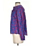 Sugarlips 100% Cotton Blue Long Sleeve Blouse Size XS - photo 5