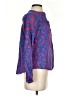 Sugarlips 100% Cotton Blue Long Sleeve Blouse Size XS - photo 4