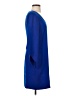Laundry by Shelli Segal Solid Blue Casual Dress Size 4 - photo 4