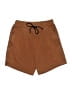 Fabletics Solid Brown Athletic Shorts Size M - photo 1