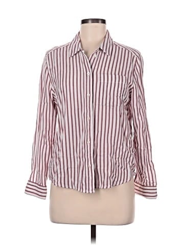 CALVIN KLEIN JEANS Long Sleeve Button-Down Shirt (view 1)