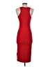 Express Solid Red Casual Dress Size S - photo 2