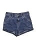 Express Blue Denim Shorts Size 2 - photo 1