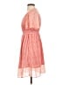 BCBGeneration 100% Polyester Hearts Orange Cocktail Dress Size S - photo 5
