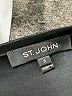 St. John Black Short Sleeve Top Size S - photo 7