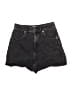 Express Black Denim Shorts Size 2 - photo 1