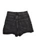 Express Black Denim Shorts Size 2 - photo 2
