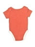 Nike Color Block Orange Short Sleeve Onesie 0-3 MO / 3 MO - photo 2